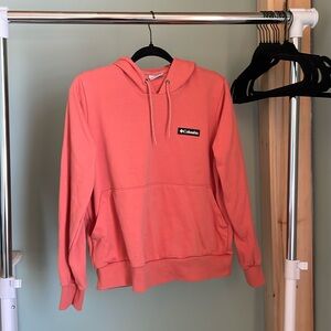 Columbia hoodie- peach color